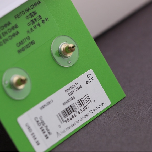 Kate Spade Whimsies Unicorn Stud - Picture 5 of 5